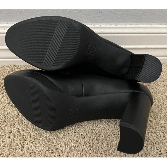 New NATURALIZER Berlin Black Leather Dress Pumps Sz 7.5 M - Picture 5 of 6